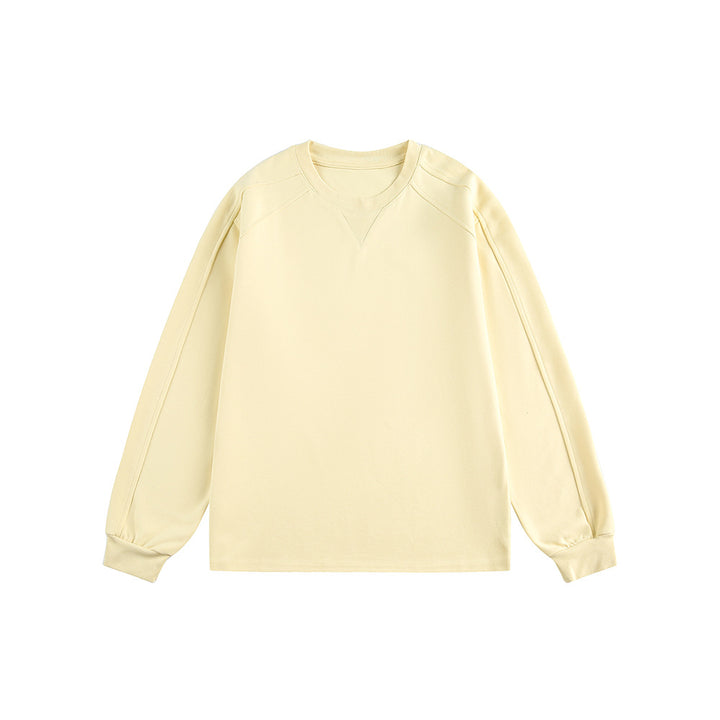 Deconstructed Patchwork Minimalist Loose Fit - Sweatshirt