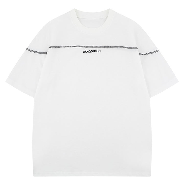 Short Sleeve T-Shirt Loose Heavyweight Top Tee Trendy