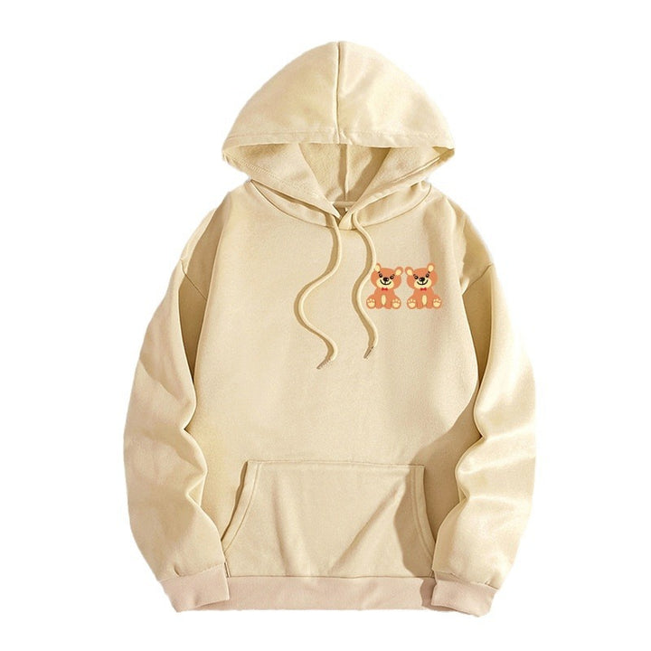 Printed Hooded Sweatshirt – Women's Casual Pullover